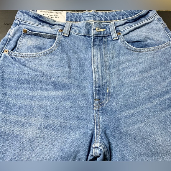 💥 H&M 90’S baggy jeans women💥Sz 8💥 THE RECYCLED DENIM COLLECTION💥#DHM8💥 - Picture 9 of 14